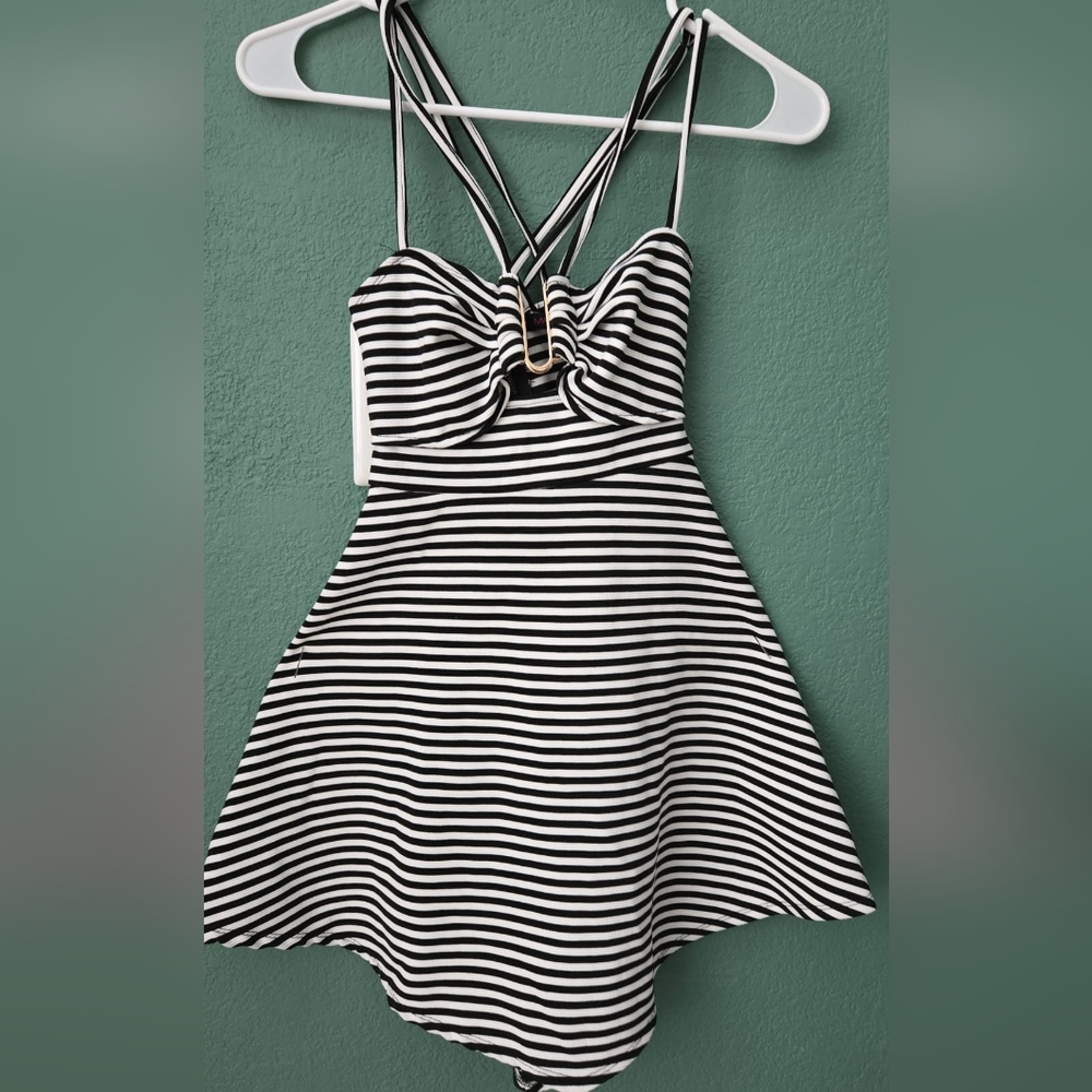 Material girl striped dress